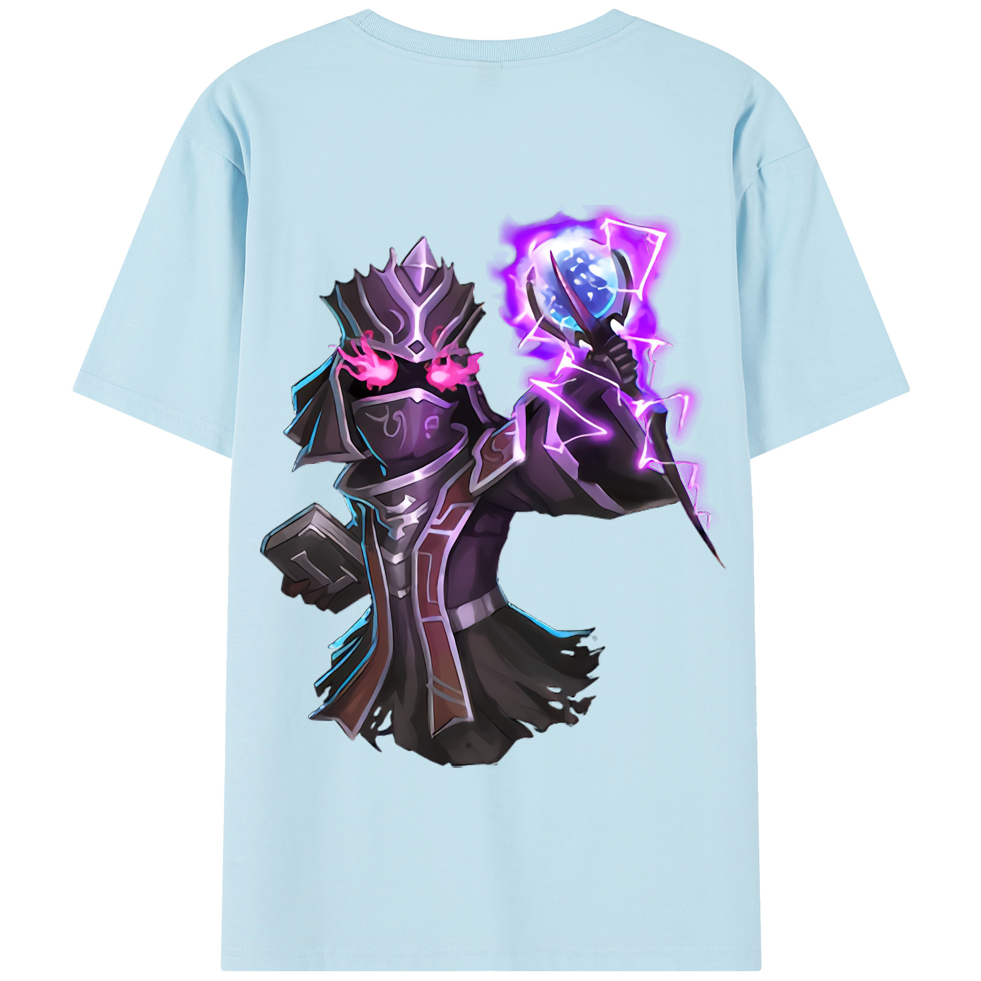 （画像用） リーグ・オブ・レジェンド League of Legends LOL 綿100％半袖Tシャツ（背面プリント）